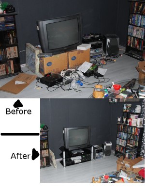Neuer TV-Tisch
